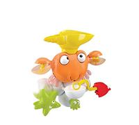 Lexibook, Water Crab, Bath Toys, water animations, 3 suction cups, Orange, IT025