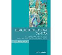 Lexical-Functional Syntax, 2nd Edition (Blackwell Textbooks in Linguistics)
