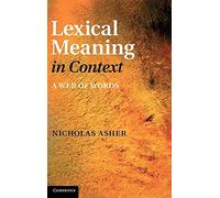 Lexical Meaning in Context: A Web of Words