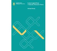 Lexico-Logical Form: A Radically Minimalist Theory: 27