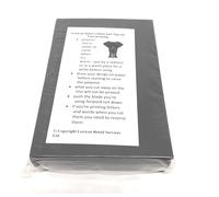 Lexicon Select Double-Sided Lino Printing Blocks - 100 x 150mm Soft Polymer - Pack of 10 - Easy-Carve Plates for Stamp & Block Printmaking