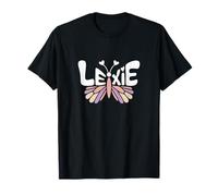 Lexie Butterfly - Personalized Cute Name Word Art T-Shirt
