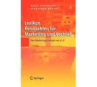 Lexikon Kennzahlen fA14r Marketing und Vertrieb:. Schneider, Hennig<|