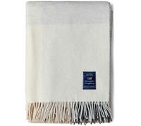 Lexington - Checked Recycled Wool Throw 130x170 cm - Grey