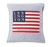 Lexington Icons Arts & Crafts cushion cover 50x50 cm blue-white