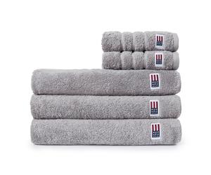Lexington Icons Original towel 30x30 cm dark grey