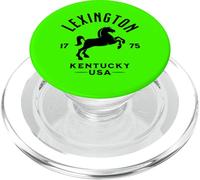 Lexington Kentucky USA Equestrian Horse Silhouette Design PopSockets PopGrip for MagSafe