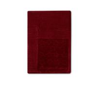Lexington Quilted Cotton Velvet Star throw 160x240 cm Red