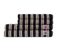Lexington - Striped Towel 70x130 cm, Dark Blue/Beige - Navy