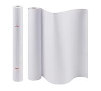 LEXININ 2 PCS White Drawing Paper Roll, 44cm x 25m Art Easel Paper Roll for Painting Sketching