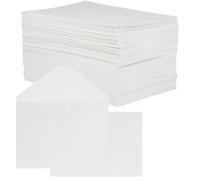 LEXININ 200 Pcs C5 Small White Envelopes, 150gsm A5 Card Envelope for for Invitation Birthday Card Letters, 229 x 162mm
