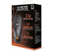 Lexip AR18 Aero Speed Gaming Wireless Mouse - Black (PC)