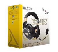 LEXIP Metaltech Radiance Wireless Gaming Headset - Low Latency Noise Cancellation 32hr Battery Life