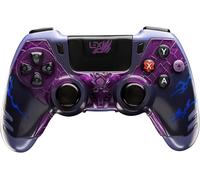 LEXIP Sasuke Revenge Wireless Controller with Programmable Macro Buttons, Ergonomic Design, Dual Vibration - Ideal for Gamers