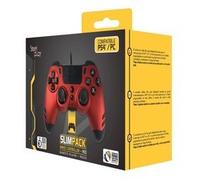 LEXIP SteelPlay Slim Pack Wired Controller - Ruby Red