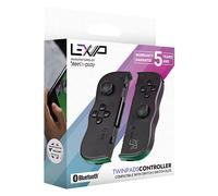 Lexip Steel Play Black Twin Pads Controller Pair Nintendo Switch FAST FREE POST