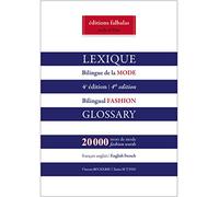 LEXIQUE BILINGUE DE LA MODE
