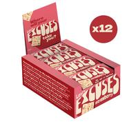 Lexi's Excuses Strawberry & White Chocolate Crispy Bars 25g - Case of 12