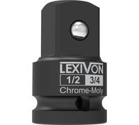 LEXIVON 1/2 Inch Impact Socket Adapter, 1/2 Female to 3/4 Male Increaser | 12.5mm to 20mm, Made of Premium Quality Chrome Vanadium Steel, Fully Impact Rated (LX-401)