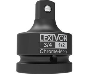 LEXIVON 3/4-Inch Impact Socket Adapter, 3/4" Female to 1/2" Male Reducer | 20mm