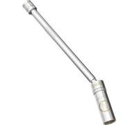 LEXIVON 5/8" Swivel Magnetic Spark Plug Socket, 3/8" Drive x 10" Total Length | Enhanced Magnetic Design with Thin Wall Socket, Cr-v Steel (LX-122)