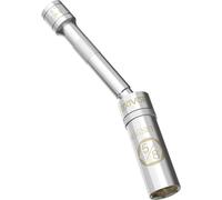 LEXIVON 5/8" Swivel Magnetic Spark Plug Socket, 3/8" Drive x 6" Total Length | Enhanced Magnetic Design with Thin Wall Socket, Cr-v Steel (LX-121)