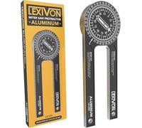 LEXIVON Aluminum Angle Finder 7-Inch Protractor | Rust Proof Miter Saw Featuring Precision Laser Engraved Scales (LX-230)