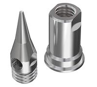 LEXIVON Genuine Butane Torch Soldering Iron Tips | 2-Piece Set, Compatible with LX-770 and LX-771 Models (LX-TIP-HCST)