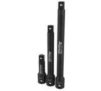 LEXIVON Impact Socket Extension bar Set 1/2” (12.5 mm) Bit | Extensions Socket Tool | Extender for Manual Pneumatic Torque Wrench, Electric Wrench, Ratchet Wrench | Long Bars 3" 6" and 8" in (LX-115)