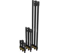 LEXIVON 9-Piece Impact Grade Socket Adapter Set - 3", 6", and 12" Extension Bit with Holder | 1/4", 3/8", and 1/2" Drive, Adapt Your Power Drill to High Torque Impact Wrench (LX-106)