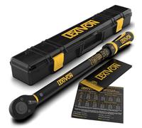 LEXIVON Torque Wrench, 1/2-Inch Drive, Dual Scale 30-210 FT-LB (40.7-284.7 N·m), Premium Rubber-Grip Handle, Deluxe Hybrid Case (LX-TW12)