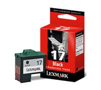 Lexmark 10NX217E Original Lexmark No 17 Black Ink Cartridge