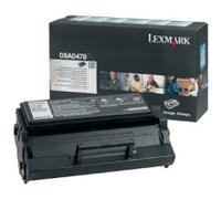 Lexmark 08A0478 Original Lexmark 08A0478 High Yield Return Program Toner Cartridge, 6K Yield