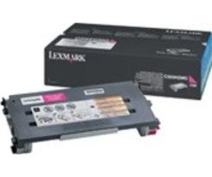 Lexmark 0C500H2MG Original Lexmark 0C500H2MG High Yield Magenta Toner Cartridge, 3K Page Yield