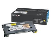 Lexmark 0C500S2YG Original Lexmark 0C500S2YG Standard Yield Yellow Toner Cartridge, 1.5K Page Yield