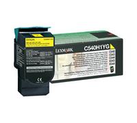 Lexmark 0C540H1YG Original Lexmark C540H1YG High Yield Return Program Yellow Toner Cartridge, 2K Page Yield