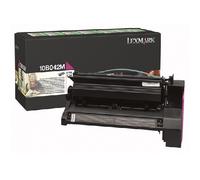 Lexmark 10B042M Magenta Original High Capacity Return Program Toner Cartridge