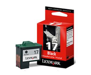 Lexmark 10N0217 Original Lexmark No 17 Black Ink Cartridge