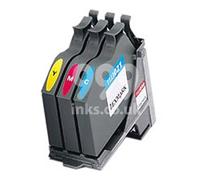 Lexmark 11J3010 Colour Original Printhead inc Colour Ink Cartridge