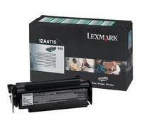 Lexmark 12A4715 Original Lexmark 012A4715 High Yield Return Program Toner Cartridge, 12K Yield