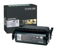 Lexmark 12A5840 Original Lexmark 12A5840 Standard Capacity Return Program Toner Cartridge, 10K Page Yield