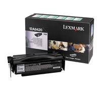 Lexmark 12A8420 Original Black Return Program Toner Cartridge