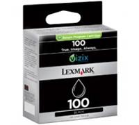 Lexmark 14N0820E Original Lexmark 100 Standard Yield Black Return Program Ink Cartridge - 014N0820E