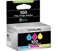 Lexmark 14N0849 Original Lexmark Standard Yield 100 CMY Multipack Return Program Ink Cartridges C/M/Y - 014N0849E