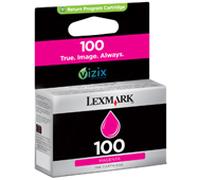 Lexmark 14N0901E Original Lexmark 100 Standard Capacity Magenta Return Program Ink Cartridge - 014N0901E