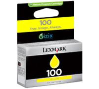 Lexmark MI-LEX14N0902E Original Lexmark 100 Standard Yield Yellow Return Program Ink Cartridge - 014N0902E