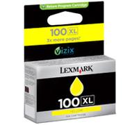 Lexmark 14N1071BL Original Lexmark 100XL High Yield Yellow Return Program Ink Cartridge - 014N1071E