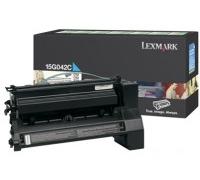 Lexmark 15G042C Original Lexmark 0015G042C High Capacity Return Program Cyan Laser Toner Cartridge