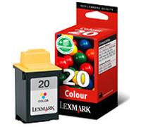 Lexmark 15MX120E-CQ Original Lexmark High Capacity No 20 Colour Ink Cartridge - 15MX120E