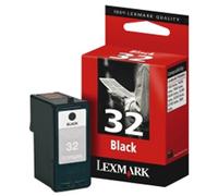 Lexmark 18CX032BR Original Lexmark 32 New Higher Yield Black Ink Cartridge - 18CX032E
